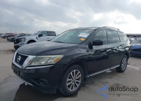 2016 Nissan Pathfinder S z USA, uszkodzony, nr VIN 5N1AR2MN5GC613490